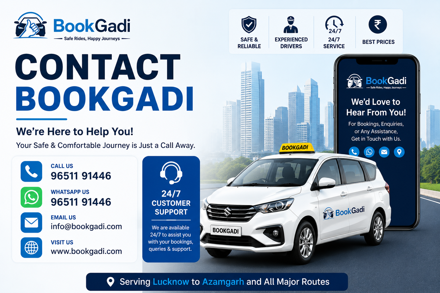 Best 1 Way for Contact BookGadi