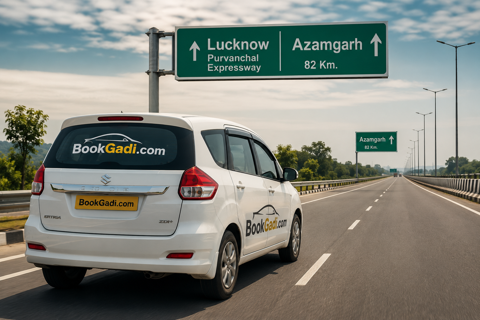 Lucknow to Azamgarh Cab